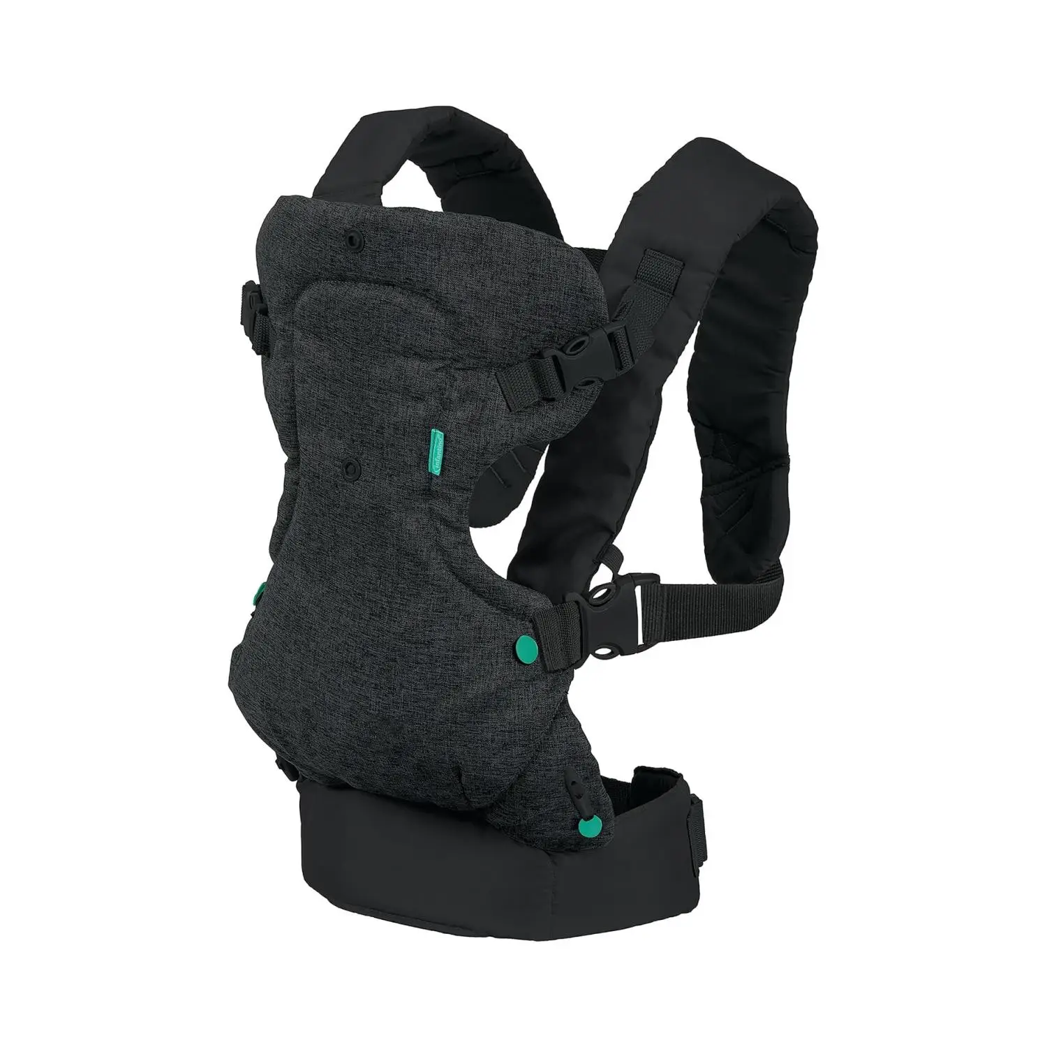 Hands-Free Baby Wrap Carrier, Flip 4-in-1 Advanced Carrier, Convertible Face in or Out or Front or Back, with Washable bib Included, Ergonomic, Travel