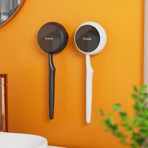 iHave Toothbrush Sanitizer and Holder – UV Disinfection & Heated Drying Combo, Wall-Mounted Toothbrush Organizer with Heat-Dry Function, Travel Toothbrush Holder for Wall, Toothbrush Sanitizer and Holder & Bathroom Organizing Case for RV & Home - A