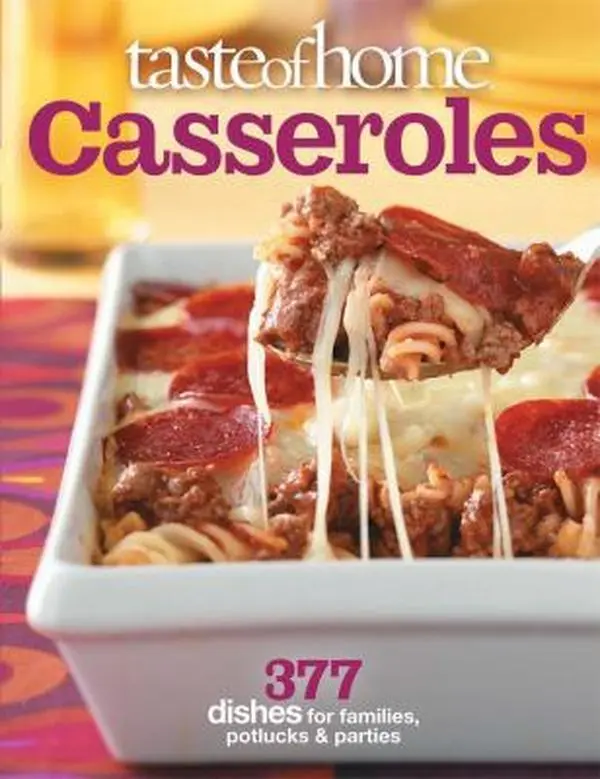 USED Book - Taste of Home Casseroles: 377 Dishes for Families, Potlucks & Parties by Taste of Home (Paperback) - english, Dinners, Cooking, One-Dish Favorites