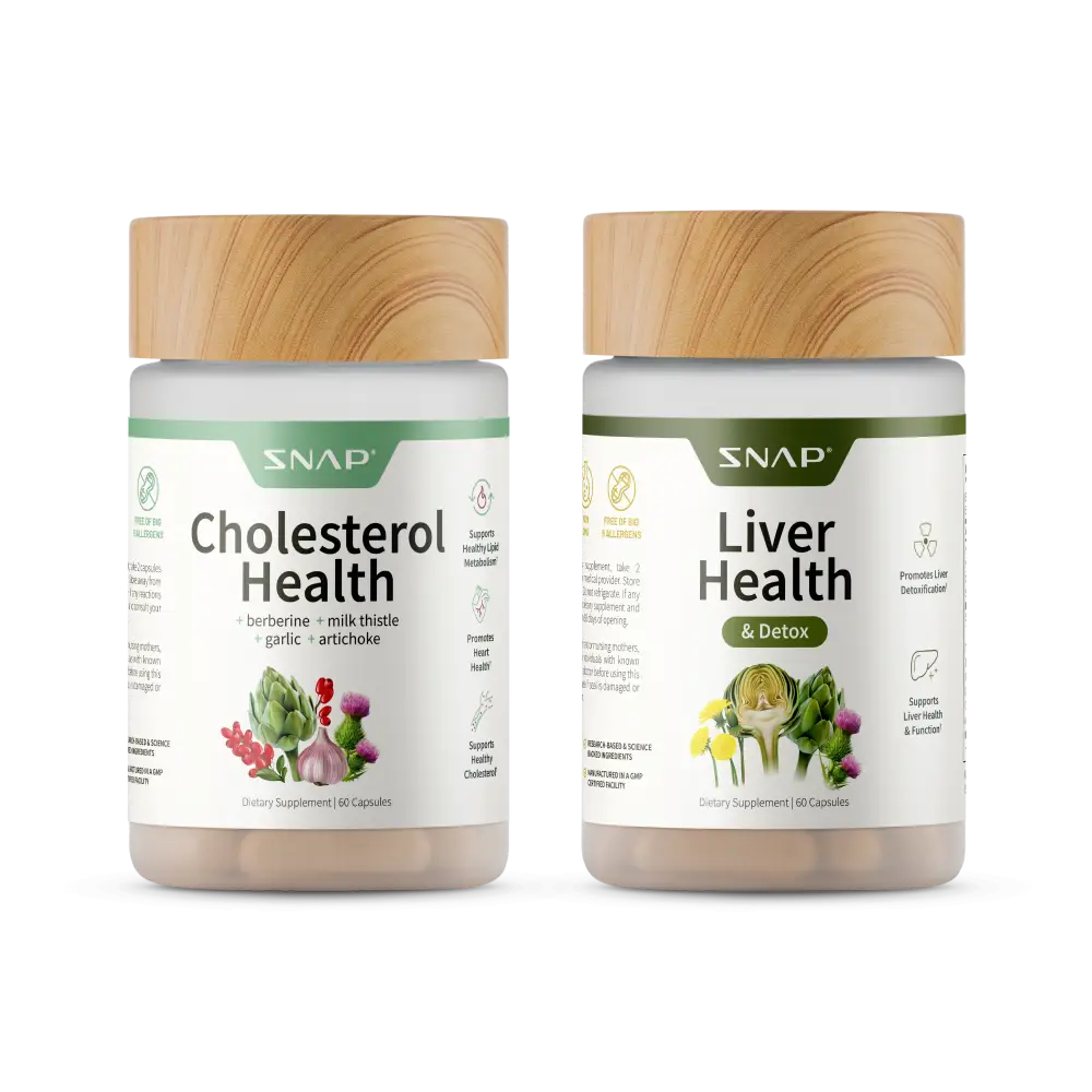 Snap Supplements - Cholesterol Health + Liver Health