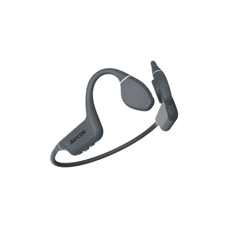 Raycon Adjustable Open Design Bone Conduction Wireless Bluetooth Headphones - Lightweight Headphones, IP68 Rated, Open Design Earbuds, Wireless Earbuds with Mic, Awareness Mode, 13hr Playtime, Hands-Free Calls for Gym, Workout