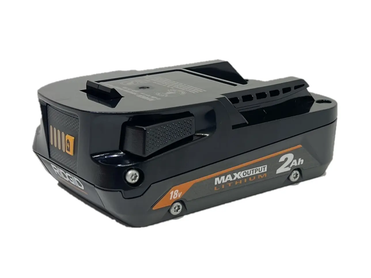 RIDGID 18 Volt Lithium-Ion 2.0 Ah MAX Output Battery R840020 (Battery Only) RIDGID 18 Volt Lithium-Ion 2.0 Ah MAX Output Battery R840020 (Battery Only)
