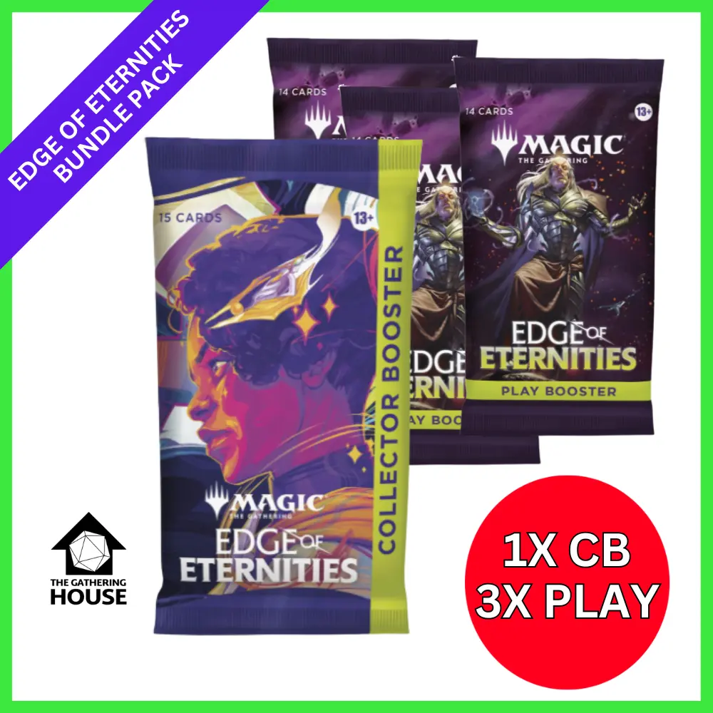 1x CB & 3x Play or 2 CB & 6 Play Edge of Eternities - Bundle Pack - Edge of Eternities (EOE) MTG - Magic the Gathering - TikTok Shop 1x CB & 3x Play or 2 CB & 6 Play Edge of Eternities - Bundle Pack - Edge of Eternities (EOE) MTG - Magic the Gathering - TikTok Shop