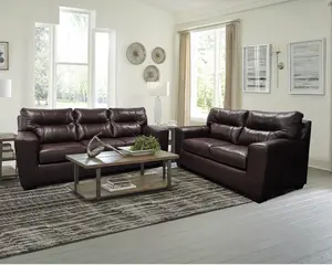 2043 Chestnut Leather set
