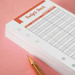 20pcs Expenses Tracker Budget Sheets, A6 Money Saving Wallet Inserts, Budget Envelopes, Money Envelopes, Budget Planner, Bill Organizer
