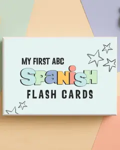 My First ABC Spanish Flash Cards