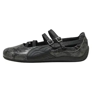 Speedcat Ballet WMNS "Snake Print Dark Gray" 405326 02