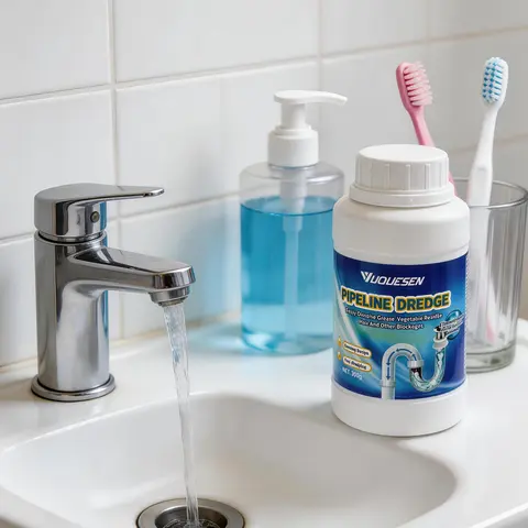 【cleaning】Multi-Purpose Pipe Dredging Agent for Kitchen and Toilet Pipelines,Fast Foaming Sink and Drain Cleaner - Dissolves 200+ Blockages and Kills 99% of Bacteria
