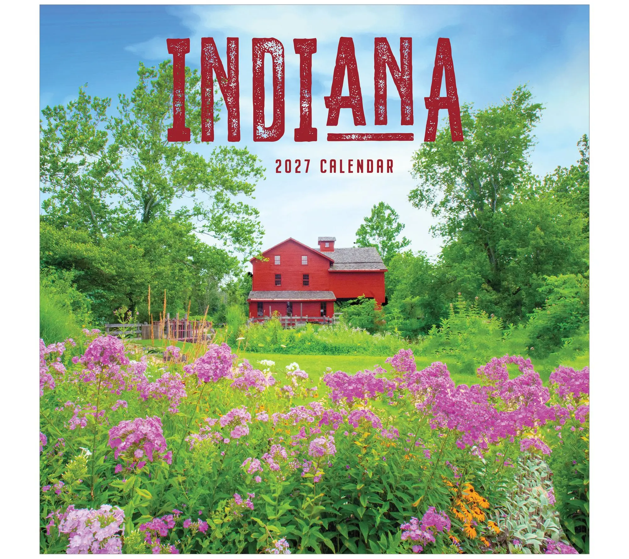 TF Publishing 2027 Indiana Wall Calendar
