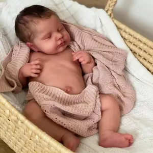 Full Silicone Baby Doll 20 Inch Reborn Baby Dolls Silicone Full Body Girl, Realistic Babys Doll Lifelike Newborn Babies, Real Life Babys Reborn Dolls with Accessories
