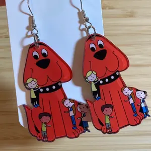 Cute dog earrings