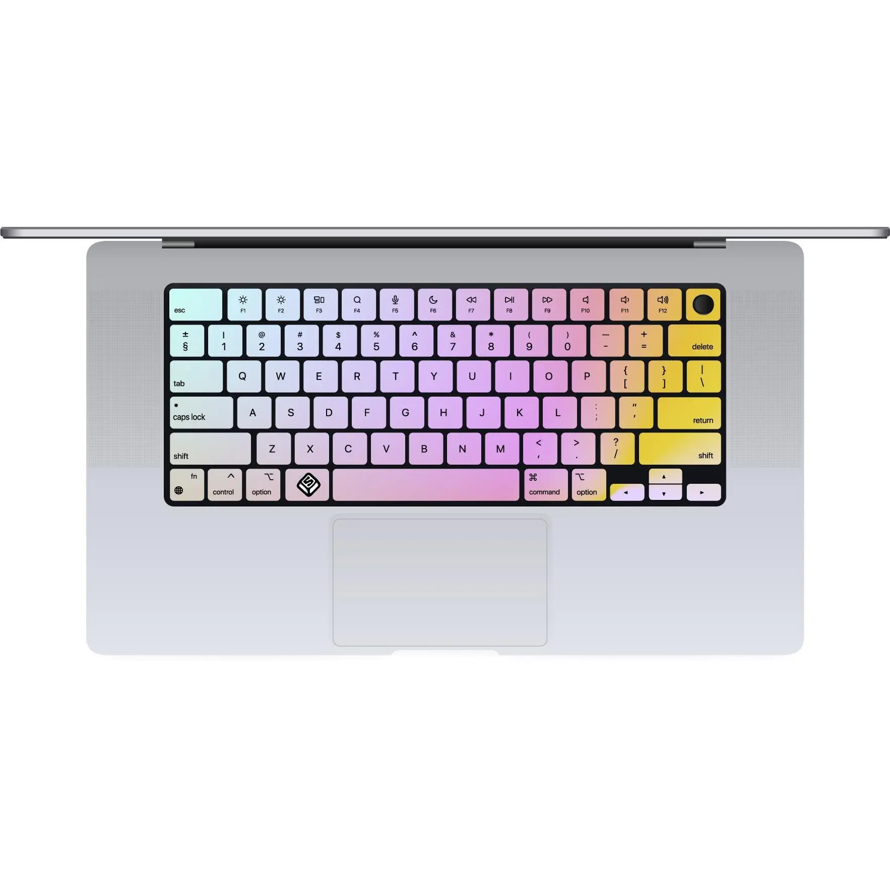 Pink MacBook Keyboard Sticker