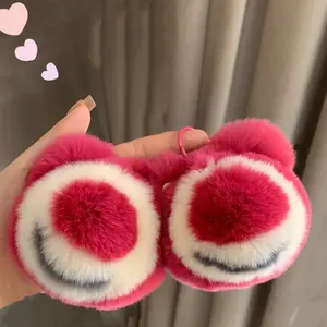 Pink bear keychain, the best gift for yourself or others - Valentine's Day, anniversary, anniversary gift