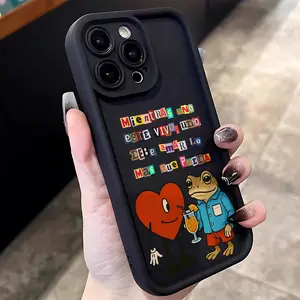 Fashion Hot Bad Bunnys Phone Case Suitable for iPhone 17 16e 16 15 14 13 12 11 Mini Pro Max Air X XR XSMAX 8 7 Plus Anti Fall Soft TPU Back Cover