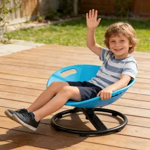 Circular Rotating Chair for Sensory Integration Training, Balance and Body Coordination Trainer, Ideal for Children and Teenagers