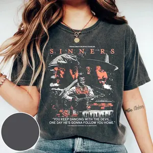 Retro Smoke And Stack Shirt, Sinners Movie Sweatshirt, Cool Modern Shirt, Michael B Jordan Shirt