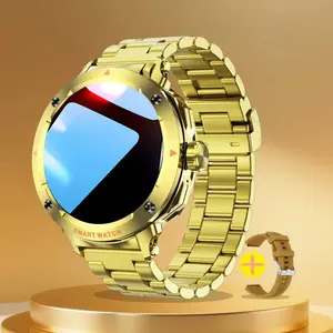 ERUN Multifunctional Smart Watch with Headphones, Fashion Digital Design for Men and Women with Sports Functions, Bluetooth-compatible Calling, Health Monitoring, Wearable