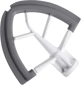 Flex Edge Beater for KitchenAid Mixer, 4.5-5 Quart for Kitchenaid Mixer Attachments, Fits Tilt-Head for Kitchenaid Paddle with Scraper for Kitchen Aid Accessories and Attachments