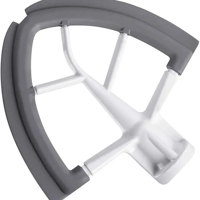 Flex Edge Beater for KitchenAid Mixer, 4.5-5 Quart for Kitchenaid Mixer Attachments, Fits Tilt-Head for Kitchenaid Paddle with Scraper for Kitchen Aid Accessories and Attachments