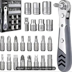 Professional Ratchet Toolset - Multi-functional Car Maintenance Kit with Torque Wrench, Portable Steel Tools for Universal Car and Motorcycle Repair, Essentials for Enthusiasts and Mechanic, DIY around the home or to take with you while traveling perfect.