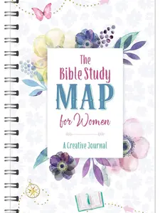 The Bible Study Map for Women: A Creative Journal (Faith Maps) Spiral-bound – November 1, 2019 by Compiled by Barbour Staff (Author)