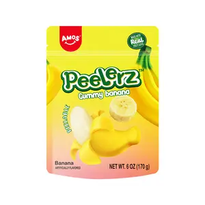 Amos Gummy Peelerz Banana Candy