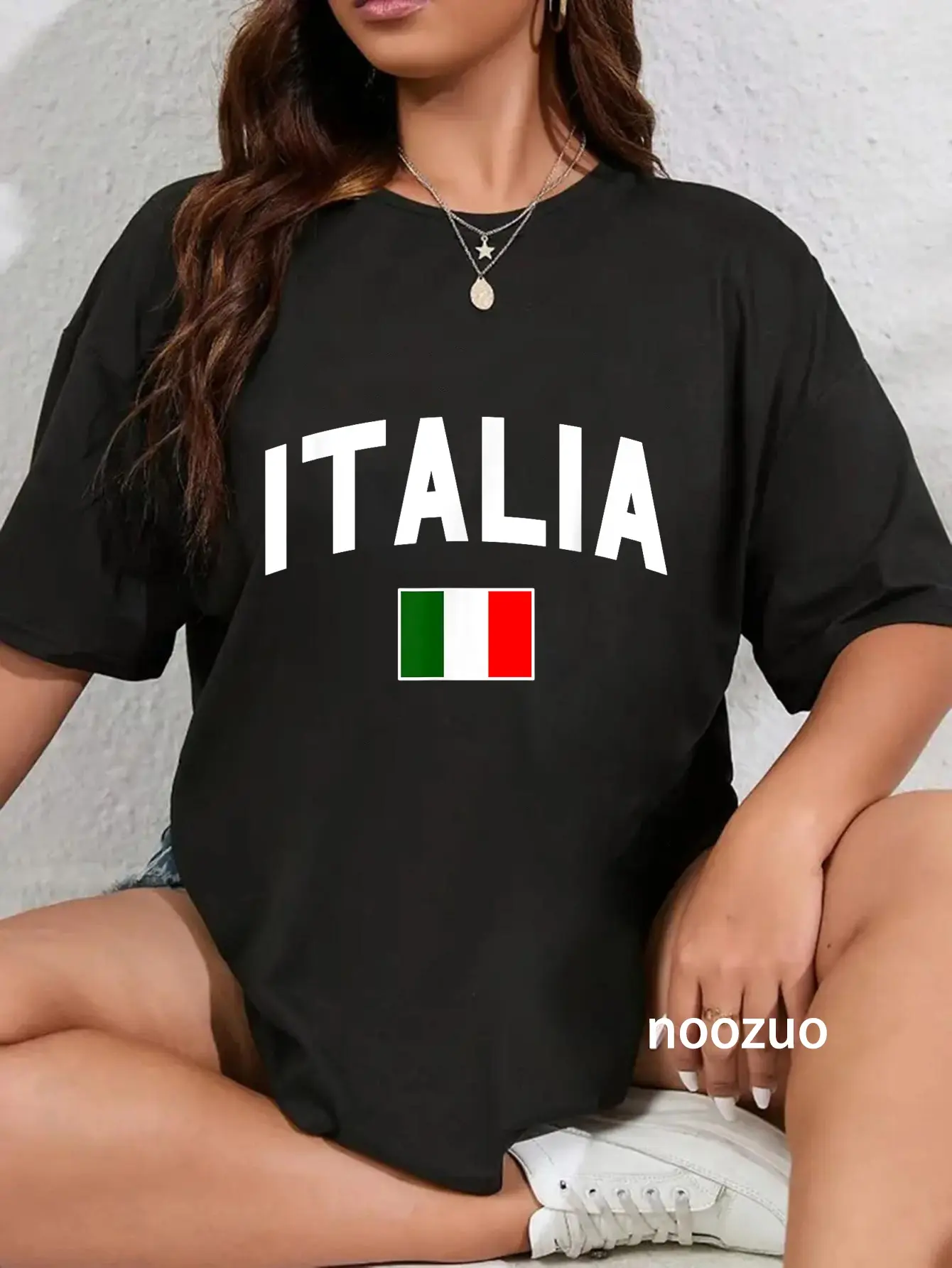 100% Cotton Italia - Flag of Italy - Classic Italy T-Shirt