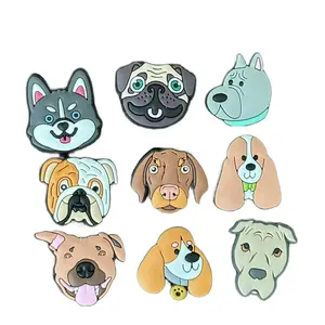 Pack of 35 Random No Repeat Dog Cat Shoe Charms  Popular Cartoon Characters Footwear  Walking Crocs Clog Bogg Bags Hip Cute