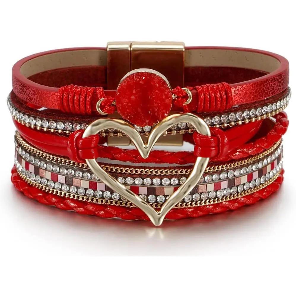 Heart Leather(Red)