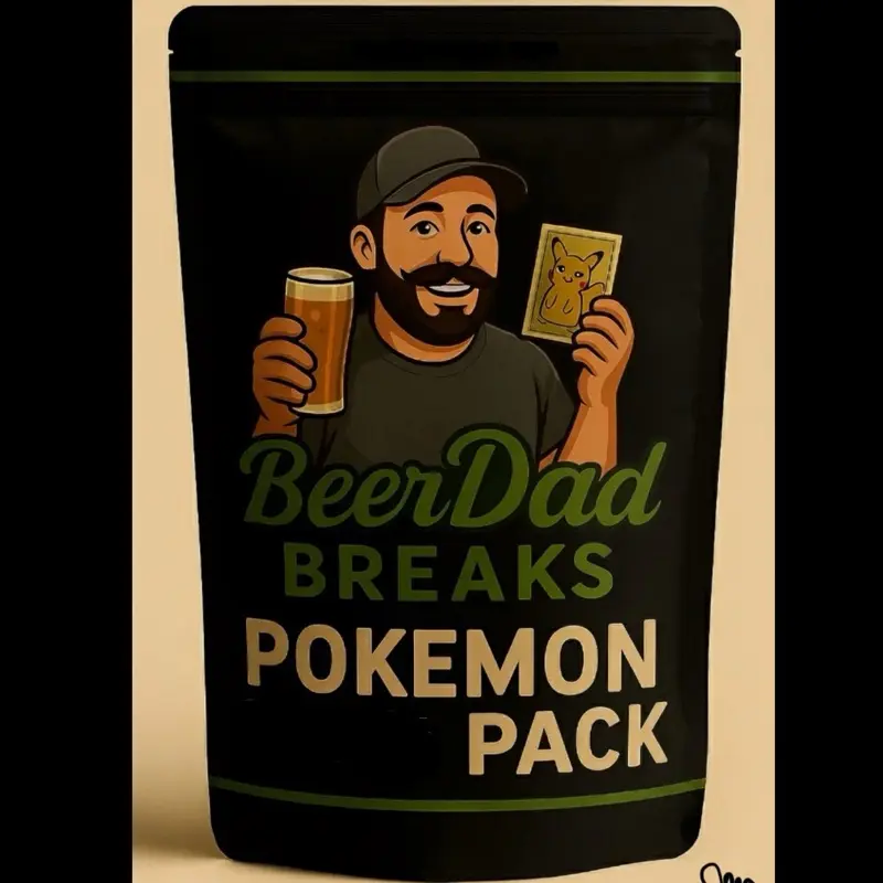 BeerDadBreaks Pokemon Booster Pack