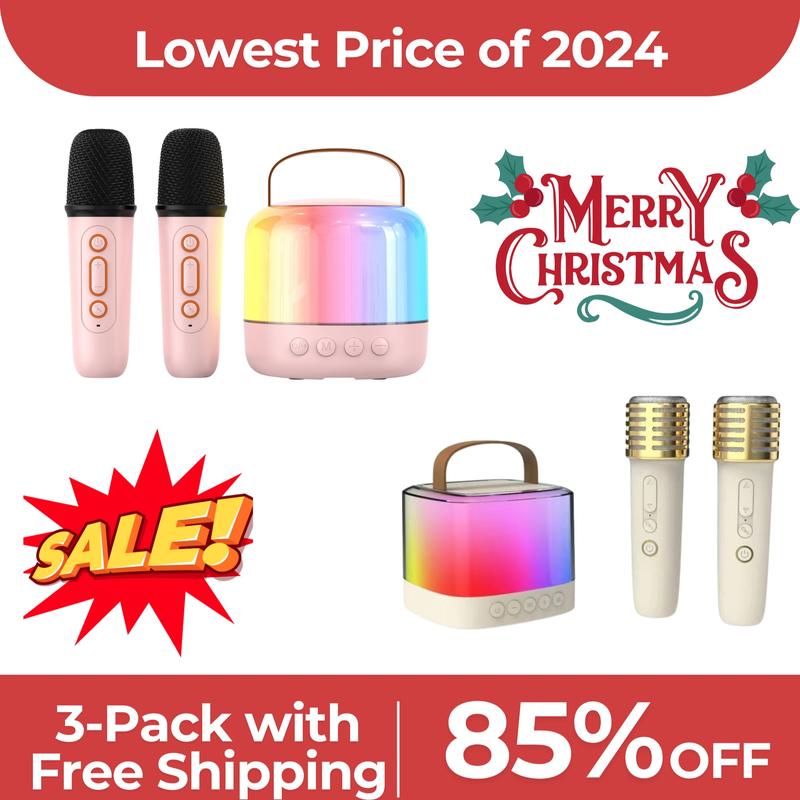 Y6 Q21 Karaoke Machine for Kids Adults, Portable Bluetooth Mini Karaoke ...