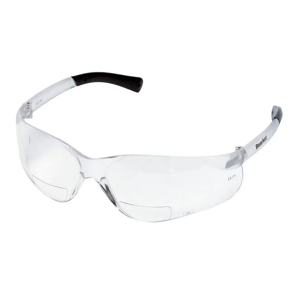 MCR Safety BearKat BK1 Bifocal Safety Glasses with Clear Lenses