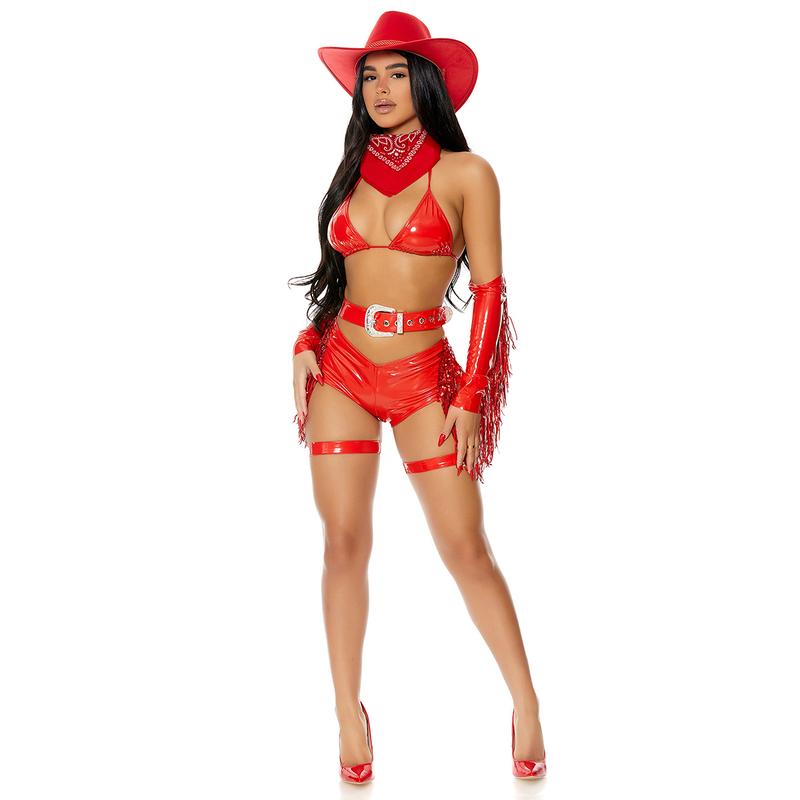 Forplay Women's Halloween Ride Em Sexy Cowgirl Costume