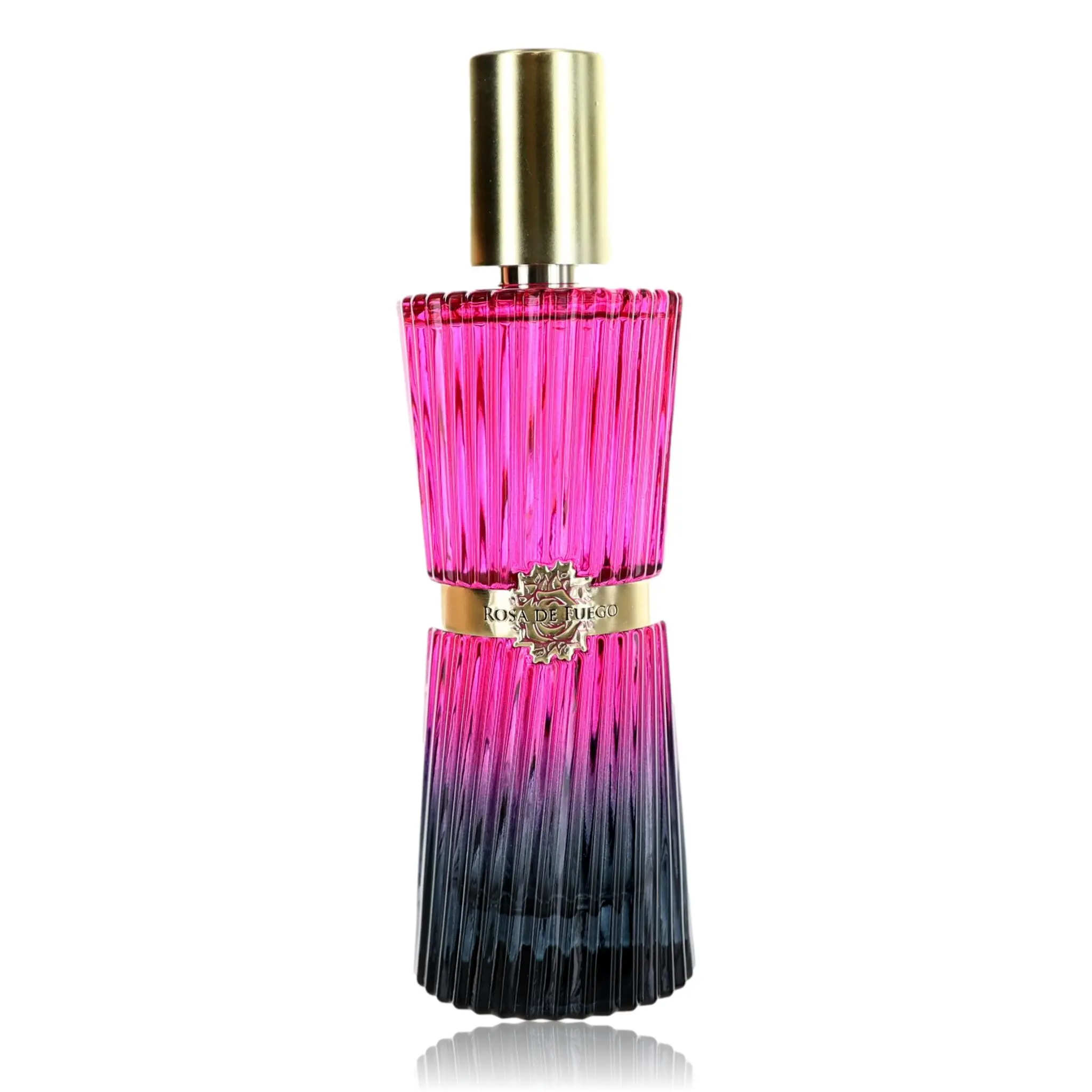 Rosa De Fuego Tango by Fuego Fragancias, 4.2oz EDP Spray women UNBOXED, Women's Fragrance, 4.2 Fl Oz, Champagne Rose, Amber Women's Fragrance