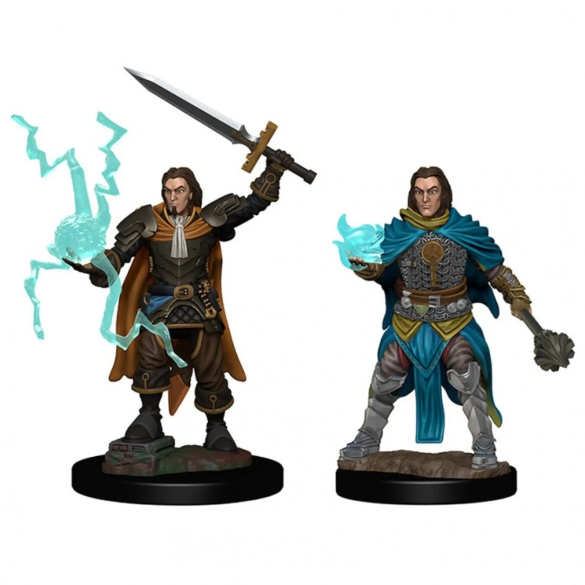 WizKids WZK72600 Pathfinder Deep Cuts Human Male Cleric W1 Miniature