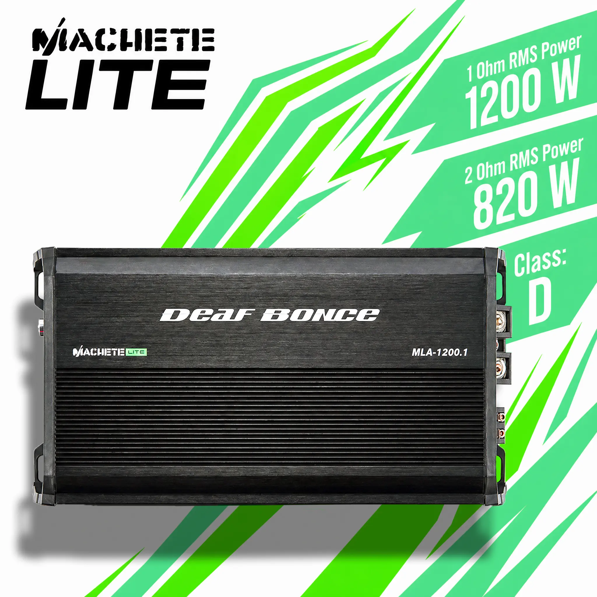 Machete MLA-1200.1 | 1200 Watt Power Amplifier