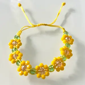 Sunflower adjustable Bracelet