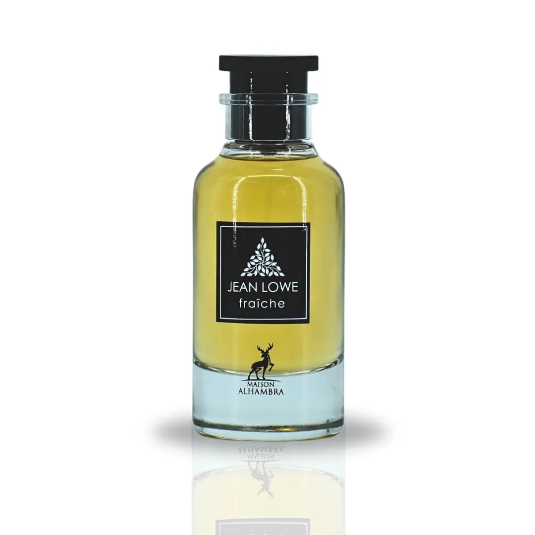 Maison Alhambra Jean Lowe Fraiche Unisex EDP - 100ML (3.4OZ) Woody-Floral Fruity Fragrance with Labdanum Base, Long-Lasting Scent