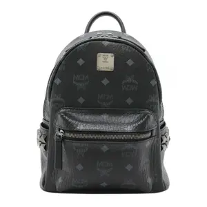 Pre-owned MCM Coated/Waterproof canvas Tote Bags Stark Visetos Coated Canvas Backpack