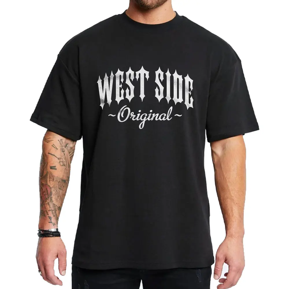 Chicano Clothing CA WestSide Original Mexican Clothes Lowrider Oversized Graphic Tee Medium Heavy Sweatshirt Hoodie for Men & Women
