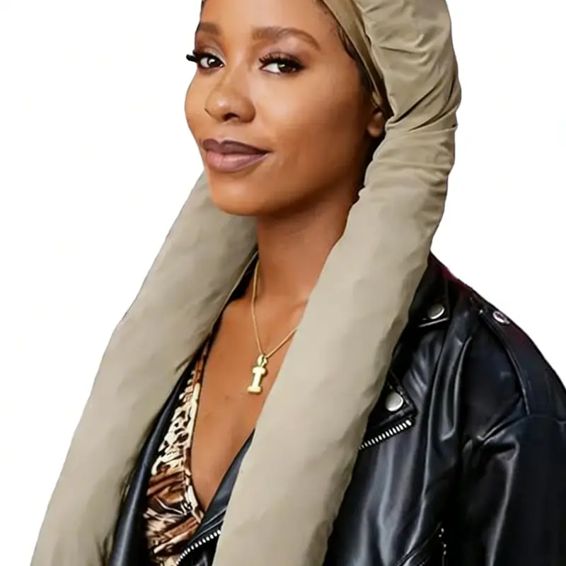 Women's Adjustable Long Sleep Cap, Fits All Hairstyles, Universal Size, Multifunctional Hair Care Cap, Curly Hair Nightcap, Sleep Bonnets, Bonnets for Sleeping