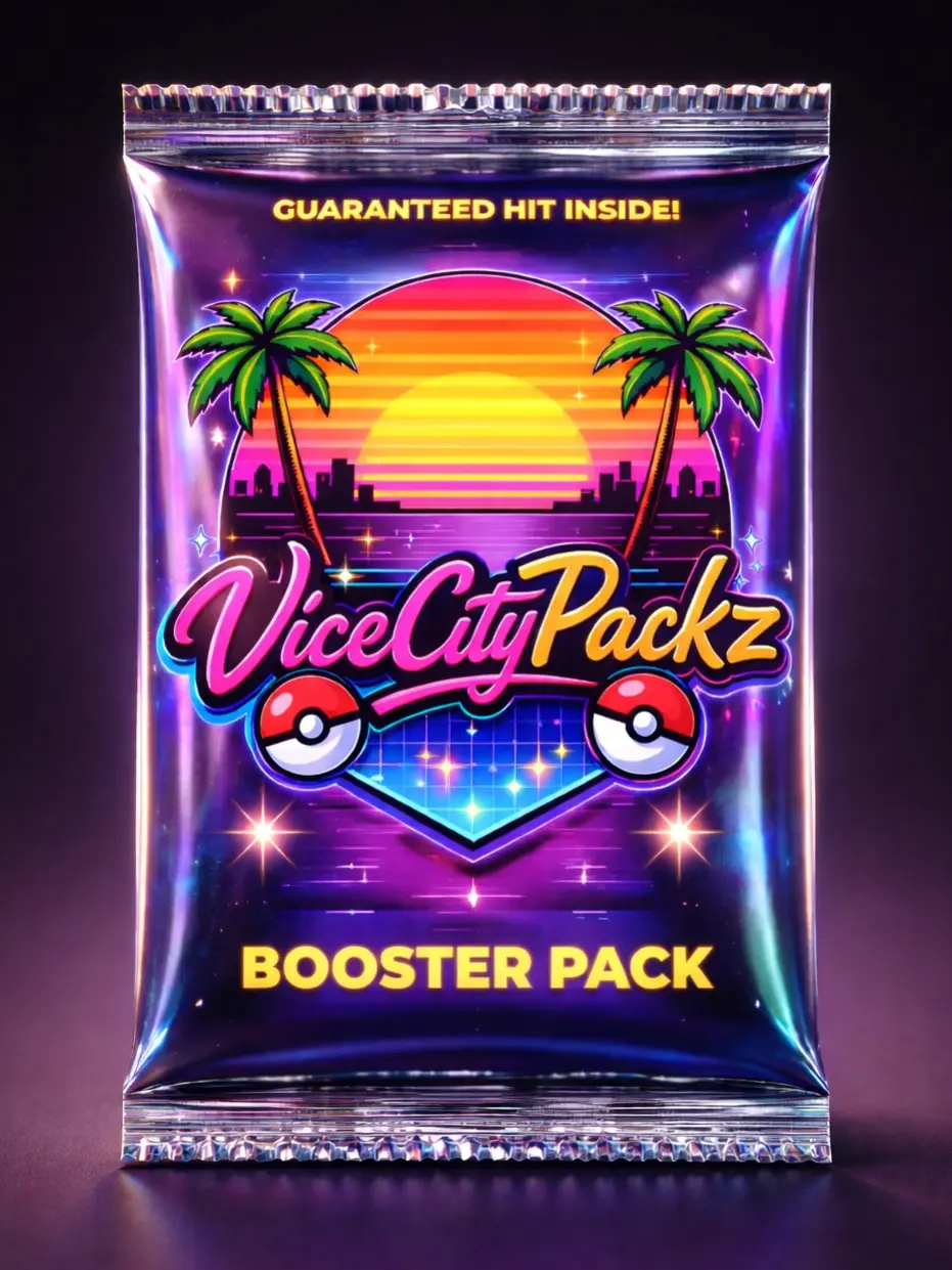 ViceCityPackz: Jackpot Booster Pack Trading Card Collectible Collectible Cards Set