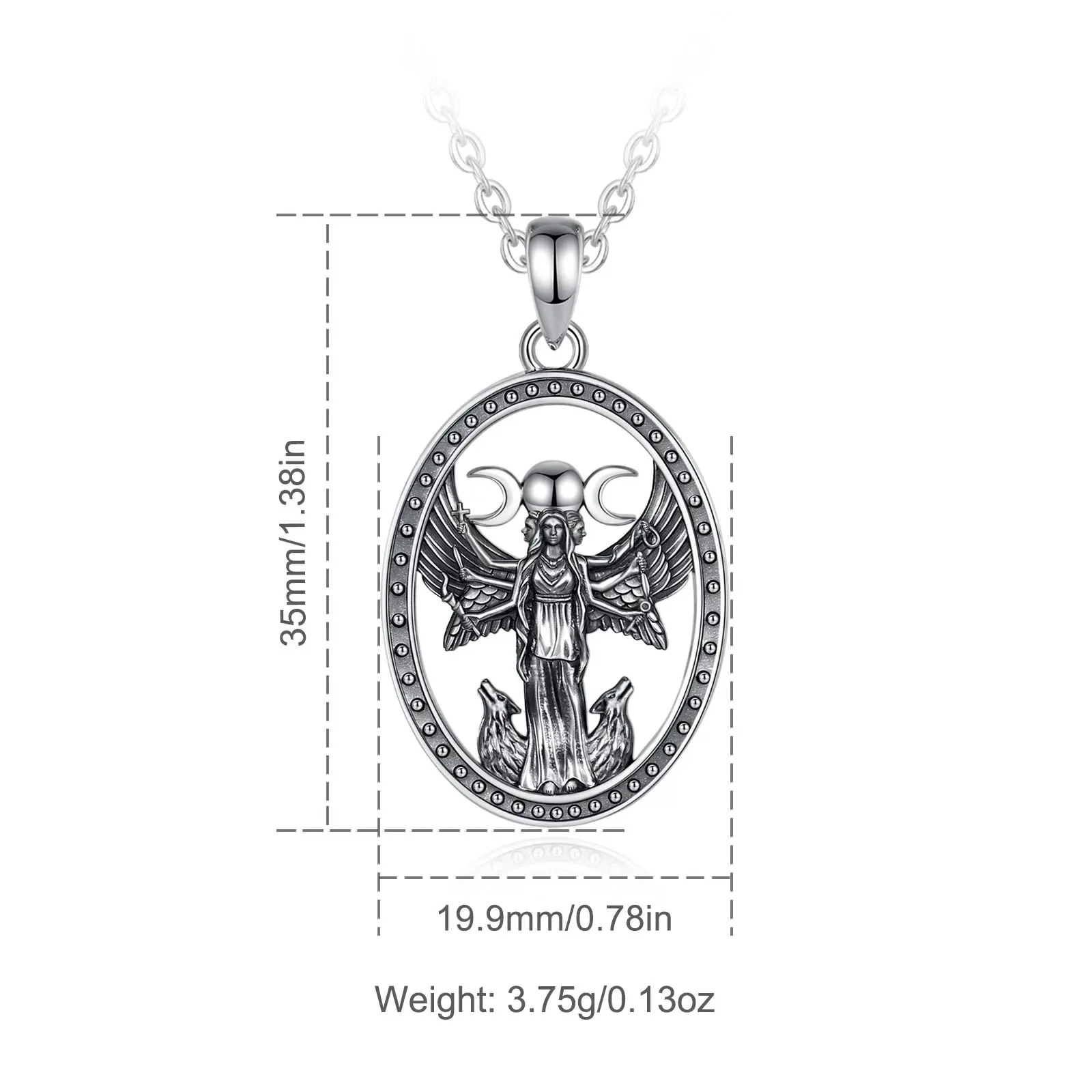 Hecate Goddess With Wings