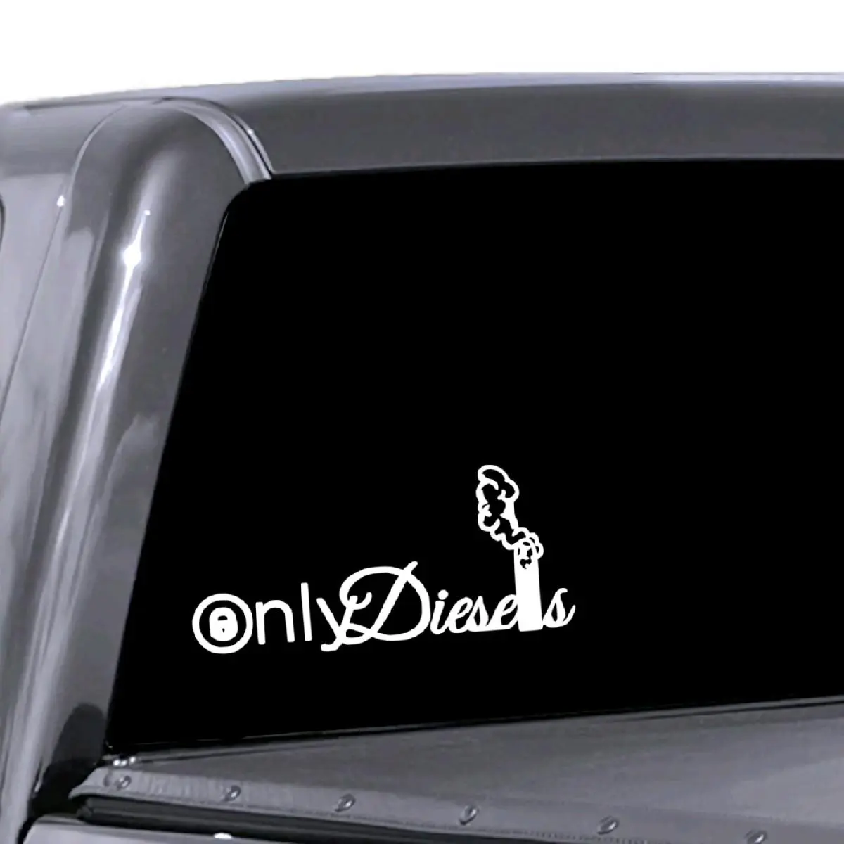 Only Diesels Truck Decal - Funny Car Sticker for Diesel Trucks Vehicle Exterior Decoration