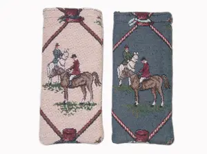 Horse Hunt Scene Luxury Glasses / Phone Case #TE203