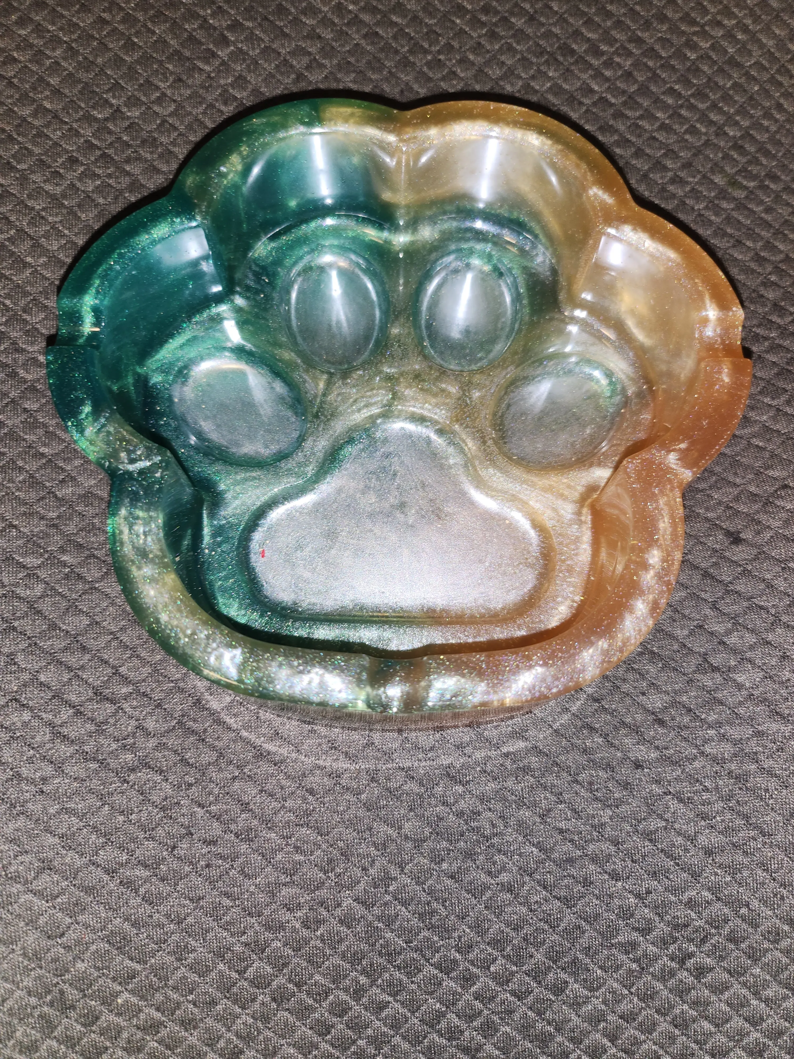 Custom handmade epoxy Ashtray