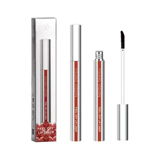 Peel Off Lip Stain, 3 Counts/set No Smudge Matte Lipstick, Easy Coloring Lip Sticks, Suitable for All Occasions Lip Makeup