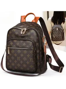 2026 New Live Streaming Hit Women's Backpack Korean Style Soft Leather Trendy Large Capacity Fashionable High-end Bag