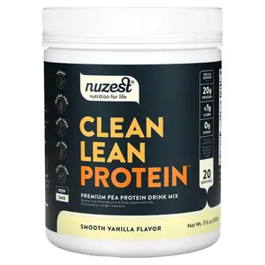 Nuzest Clean Lean Protein, Smooth Vanilla, 17.6 oz (500 g)