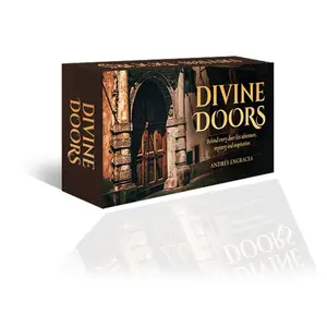 Divine Doors: Behind Every Door Lies Adventure, Mystery and Inspiration; 40 Full-Color Mini Oracle Cards, oracle card deck, tarot card deck, mini unique oracle cards